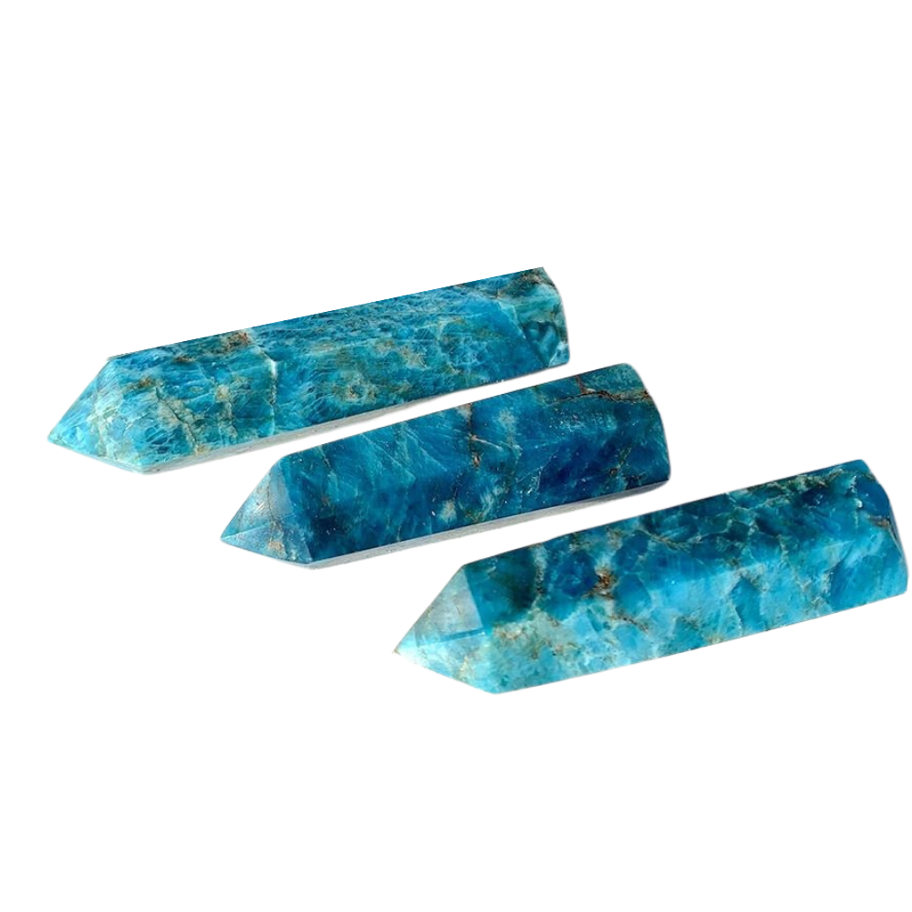 Blue Apatite Wand