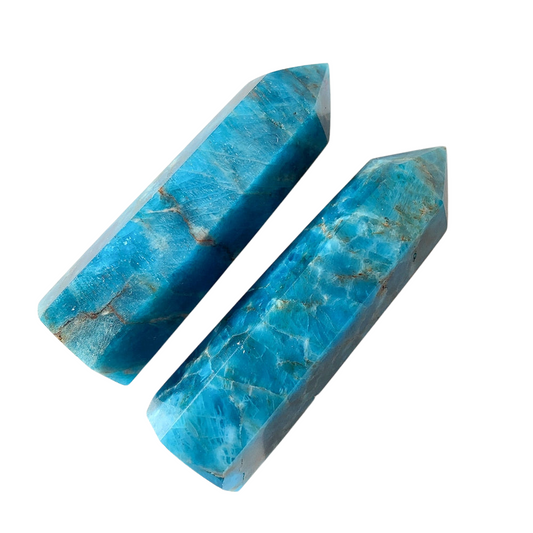 Blue Apatite Wand