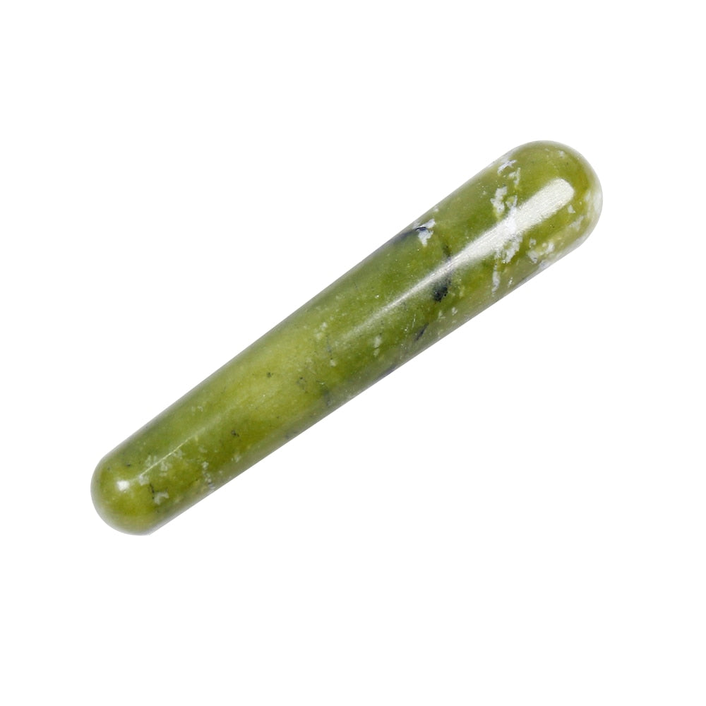 Green Jade Rounded Wand