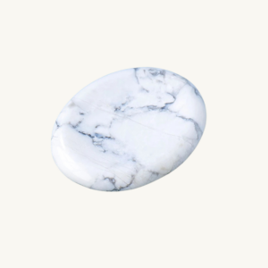 Howlite Thumb Worry Stone