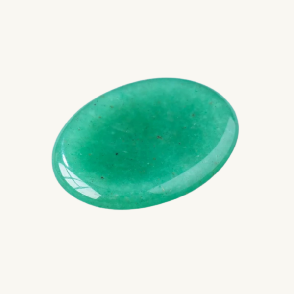 Green Aventurine Thumb Worry Stone