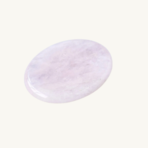 Rose Quartz Thumb Worry Stone